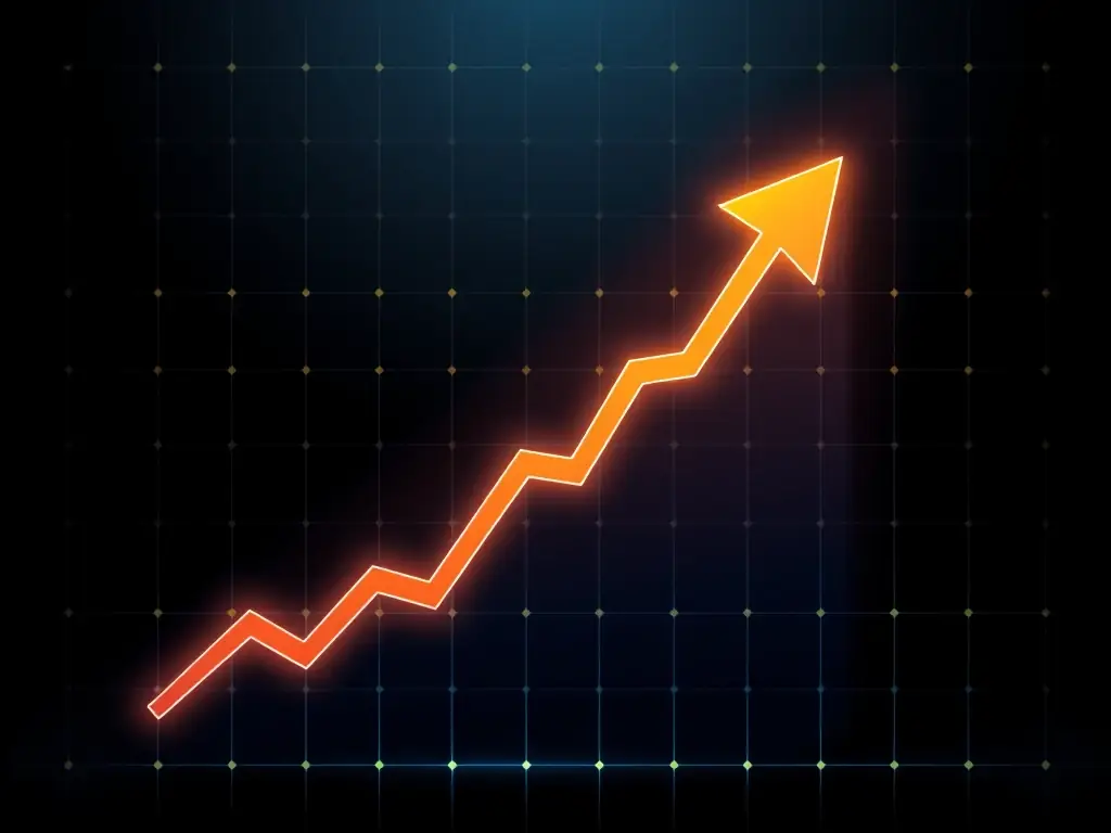 A graph showing steady growth of investments over time, symbolizing financial success and the benefits of strategic financial planning.